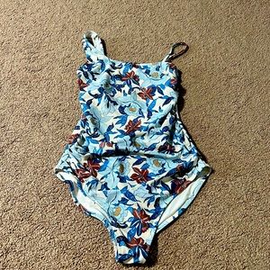 Old Navy Maternity Floral One Piece Bathing Suit